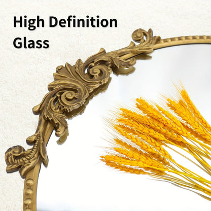 24-Inch Round Wall Mirror, Bathroom Vanity Mirror for Dressing and Daily Routines detail image - detail view 20