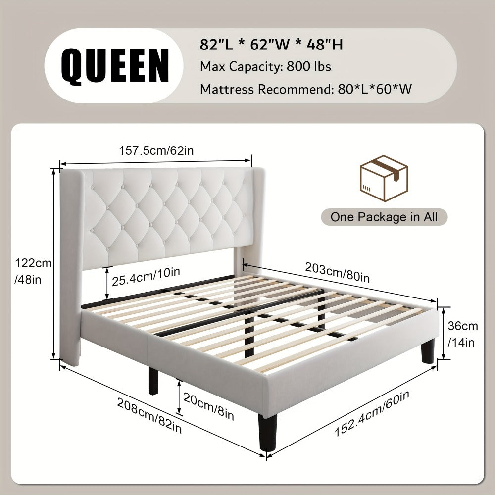 24-Inch Solid Wood Bed Frame with Multiple Color Options for Bedroom detail image - detail view 18