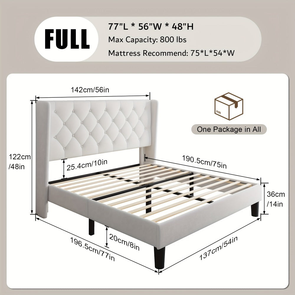 24-Inch Solid Wood Bed Frame with Multiple Color Options for Bedroom detail image - detail view 20