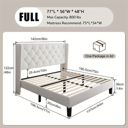 24-Inch Solid Wood Bed Frame with Multiple Color Options for Bedroom detail image - detail view 20