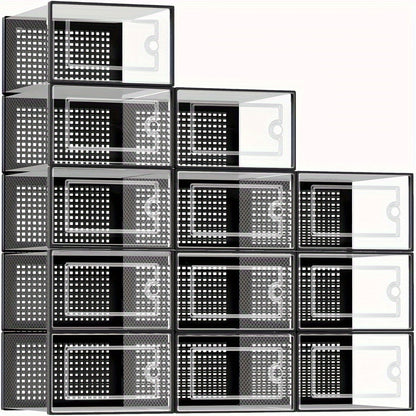 Shoe Organizer shown in the Black option