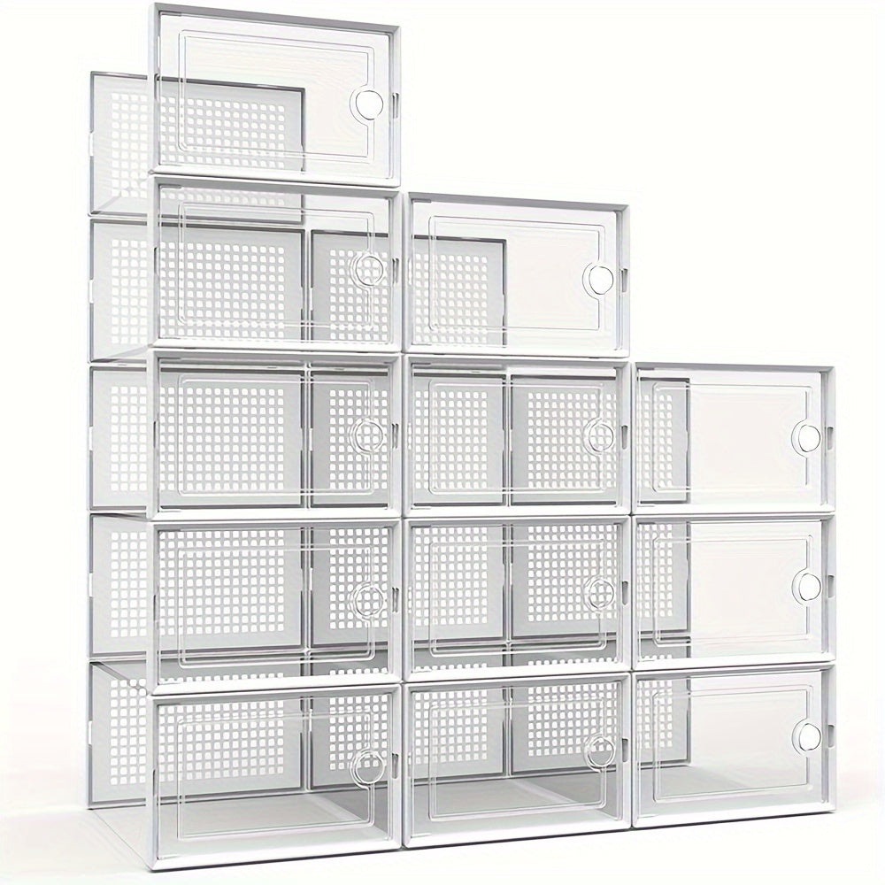 Shoe Organizer shown in the White option