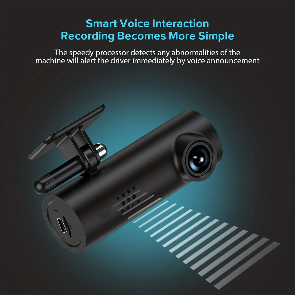 Dash Cam 1296P WiFi Car Camera, Dash Camera for Cars, Front Camera 1296P, Dashcam for Cars, WDR, Loop Recording, G-Sensor, 24 Hours Parking Monitor, Support 128GB Max