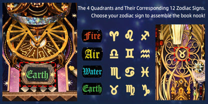 3D Wooden Zodiac Puzzle Kit – 12 Astrological Signs Constellation Model, DIY Wood Craft for Home & Office Decor, Unique Astrology Gift for Women Adults Teens Birthday Christmas Valentine's Day