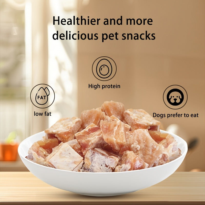 Duck Jerky Dog Treats – Chicken-Wrapped Sweet Potato Sticks, Chewy Long Lasting Chews for Small Medium Large Dogs, Easily Digestible Training Treats & Pet Snacks for All Breeds