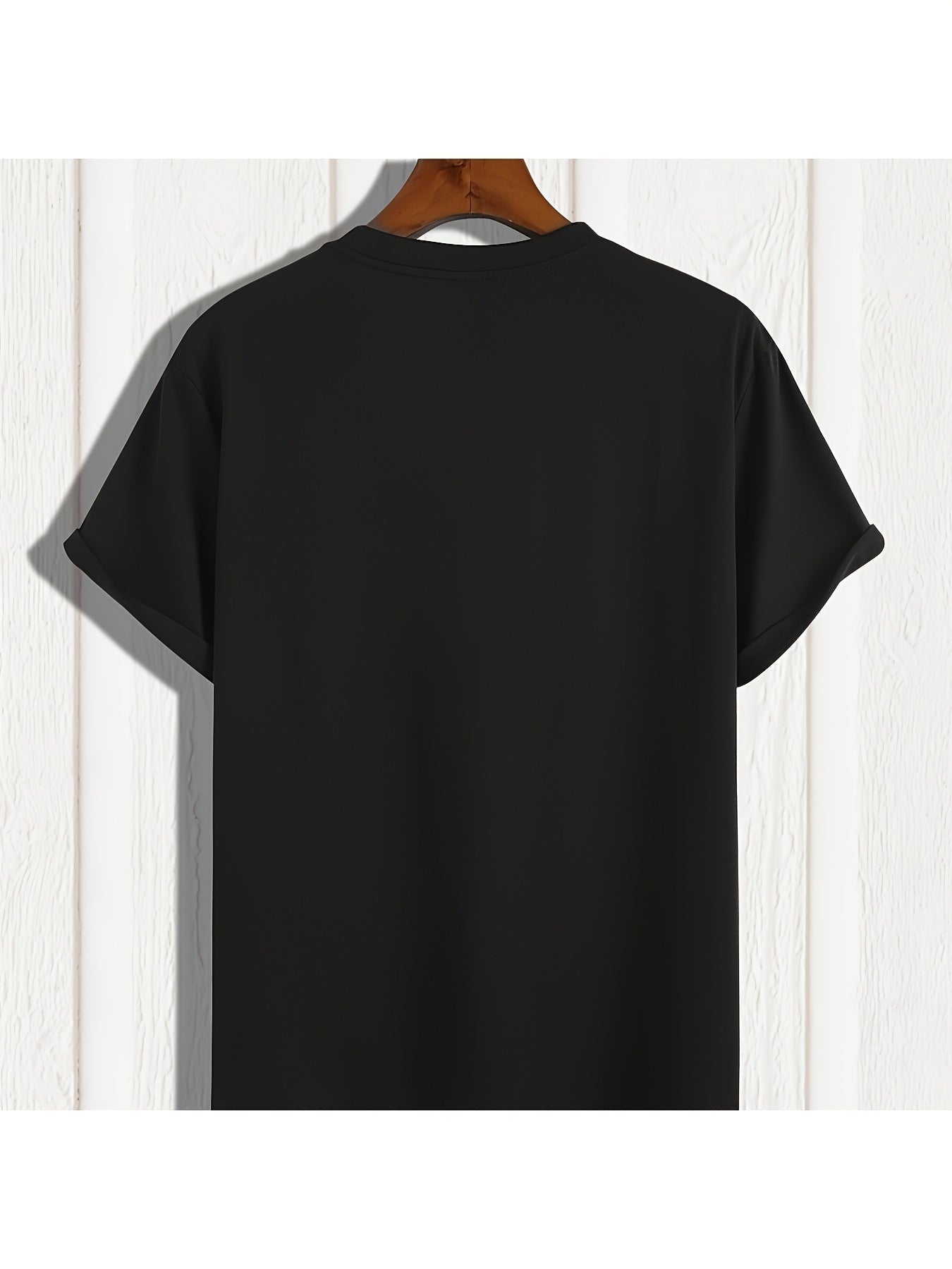 Men's Vintage T-Shirt - Crew Neck Short Sleeve Streetwear Style