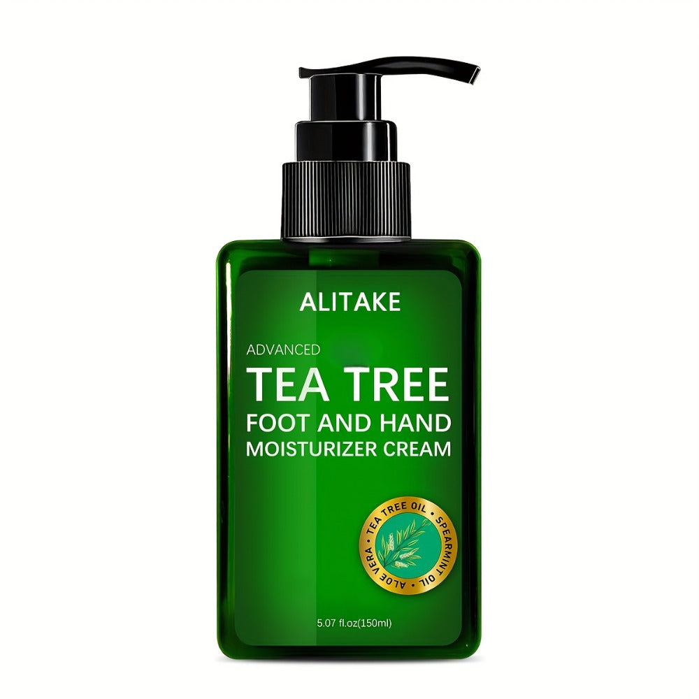Foot Cream for Dry Cracked Heels & Hand Moisturizer — Natural Plant Extract Deep Nourishing Moisturizing Skin Care Cream for Women, Non-Greasy Fast-Absorbing Formula, Gift for Mom (150ml / 5.07oz)