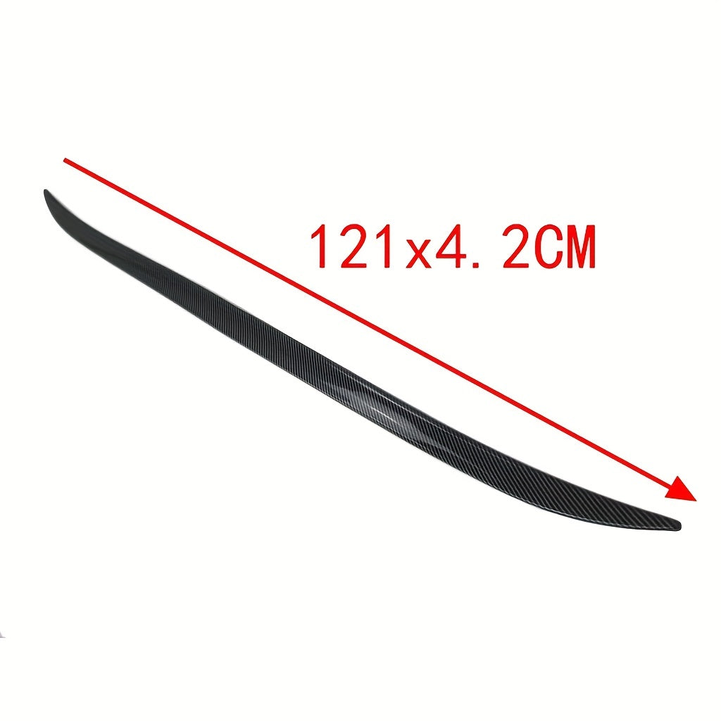 Rear Trunk Spoiler for VW Passat B6 B7 B8 2005-2021, High Polished TPU, Aerodynamic Luggage Compartment Lip, Black Styling Modification, Vehicle Styling, Auto Body Kit, Modern Car Accessory, Sporty Design, Precision Fit, Durable Tpu Material, Car