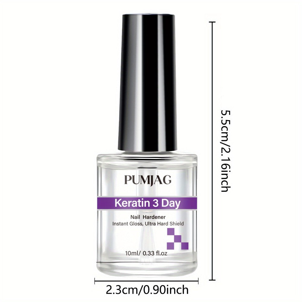 Nail Strengthening Oil Serum – 3-Day Manicure Treatment with Biotin, Vitamin A E C & Calcium for Brittle Nails | Formaldehyde-Free Nail Repair & Growth Serum 0.34oz