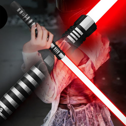 RGB Light Saber Toy with 16 Color Change & 3 Movie Sound Effects – Dark Phantom Lightsword for Kids & Beginners, Cool Night Party Saber, Birthday Gift for Boys Girls Friends