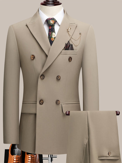 Men's Suit Set - Tailored Formal Style 031845