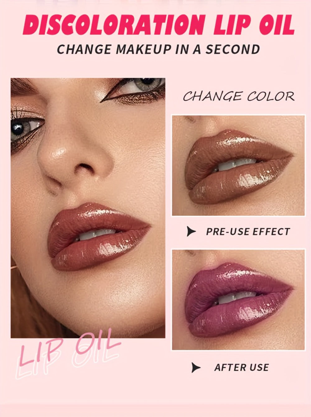 pH Color Changing Lip Balm Set 6pcs 6 Fragrances — Deep Moisturizing Brightening Glossy Tinted Lip Care, 0.51oz Each, Valentine's Day Birthday Holiday Beauty Gift Set for Women & Teens