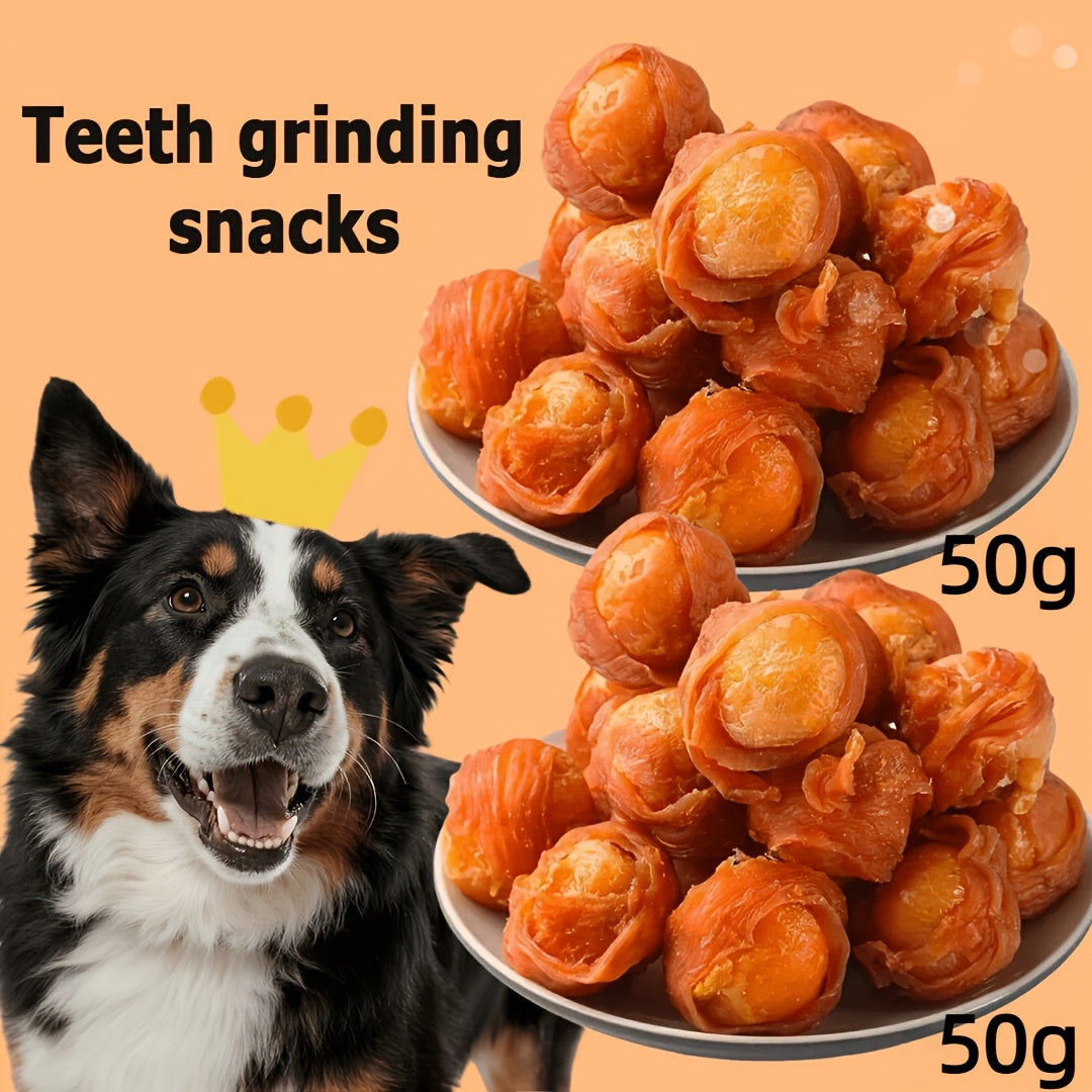 Natural Dog Treats Set Duck Chicken Milk Stick Sweet Potato Grain Free High Protein Low Fat Dental Health Gift Box Combinations for Dogs