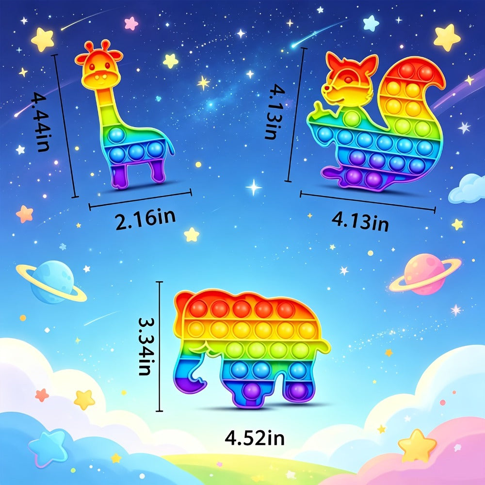 Bulk Party Favor Toys 600 Pieces – Mixed Color Novelty Fidget Toy Assortment for Easter Egg Fillers, Kids Birthday Goodie Bags, Classroom Prize Box Rewards & Holiday Gifts