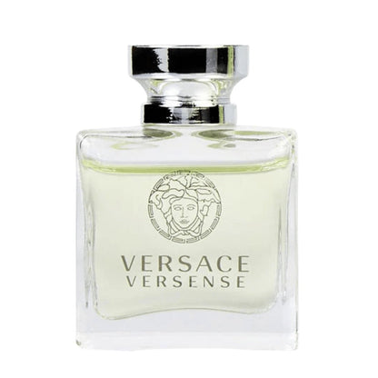 Versace Versense Eau de Toilette Mini 5ml - Travel Size EDT Spray 0.17 Fl oz | Fresh Aquatic Floral Fragrance for Women Portable Perfume Sample