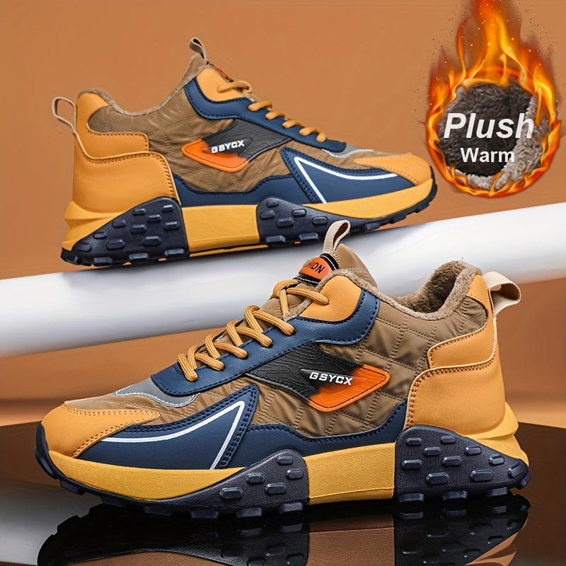 Men's Snow Boots - Non-Slip Sole & Warm Lining