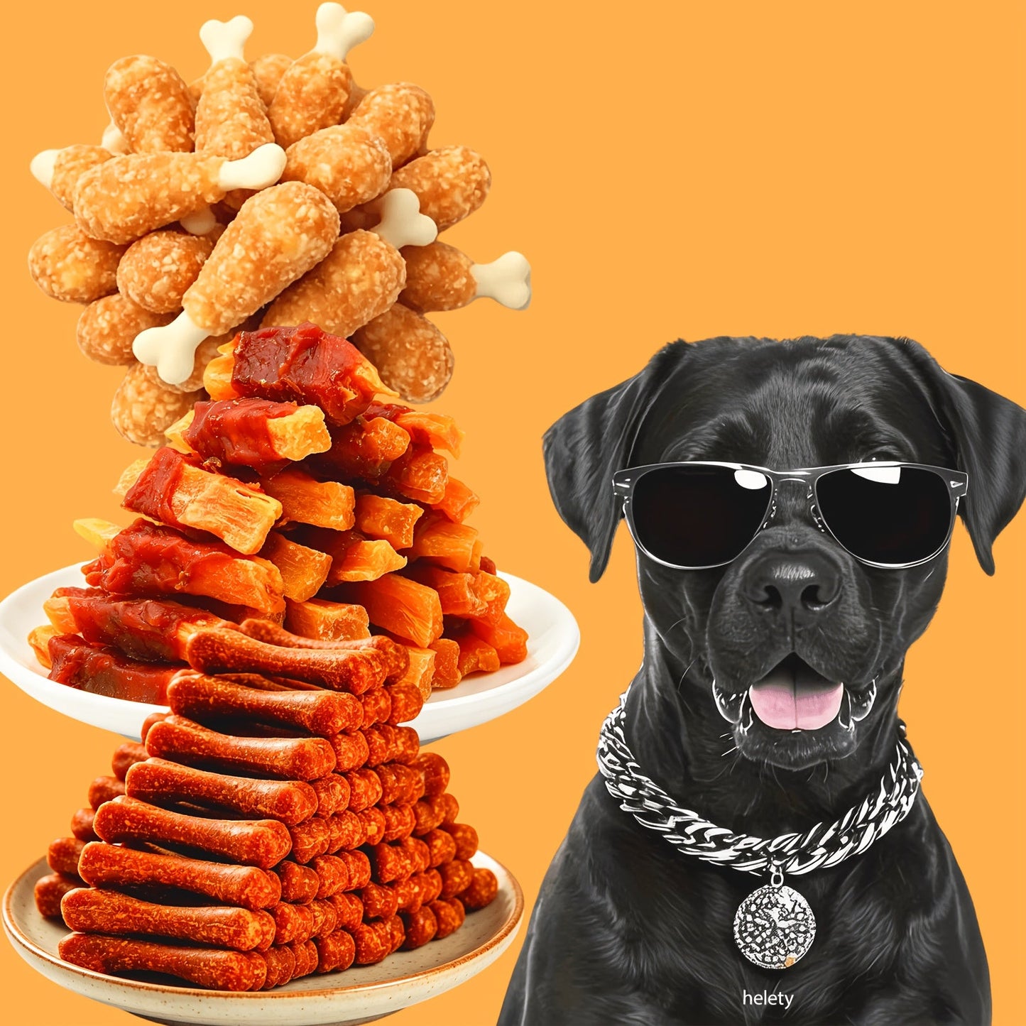 Duck Jerky Chicken Freeze-Dried Dog Treats Sharing Pack Soft Chewy Healthy Digestible Training Reward Snacks for Small Medium Large Dogs Beef Sausage