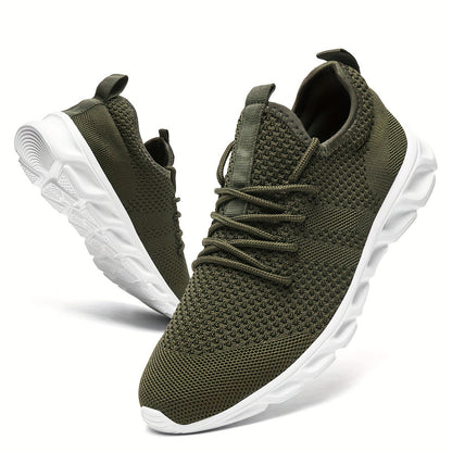 Men's Running Shoes – Breathable Mesh Lightweight for Outdoor & Travel