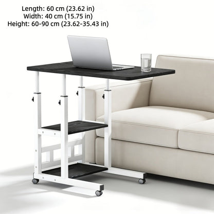 Bedside Table with Wheels Adjustable Height – Multi-Style Nursing Care Table for Elderly & Patients | Single & 3-Tier Rolling Overbed Dining Table, Home Medical Convalescent Furniture, 13 Styles