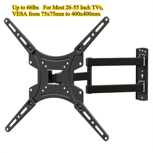 TV Mount, Full Motion TV Wall Mount Bracket for 26-55 Inch TVs Articulating Arms Swivel shown in the main product view