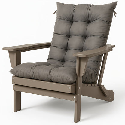 26-Inch Chair Cushion with High Back and Washable Cover for Patio detail image