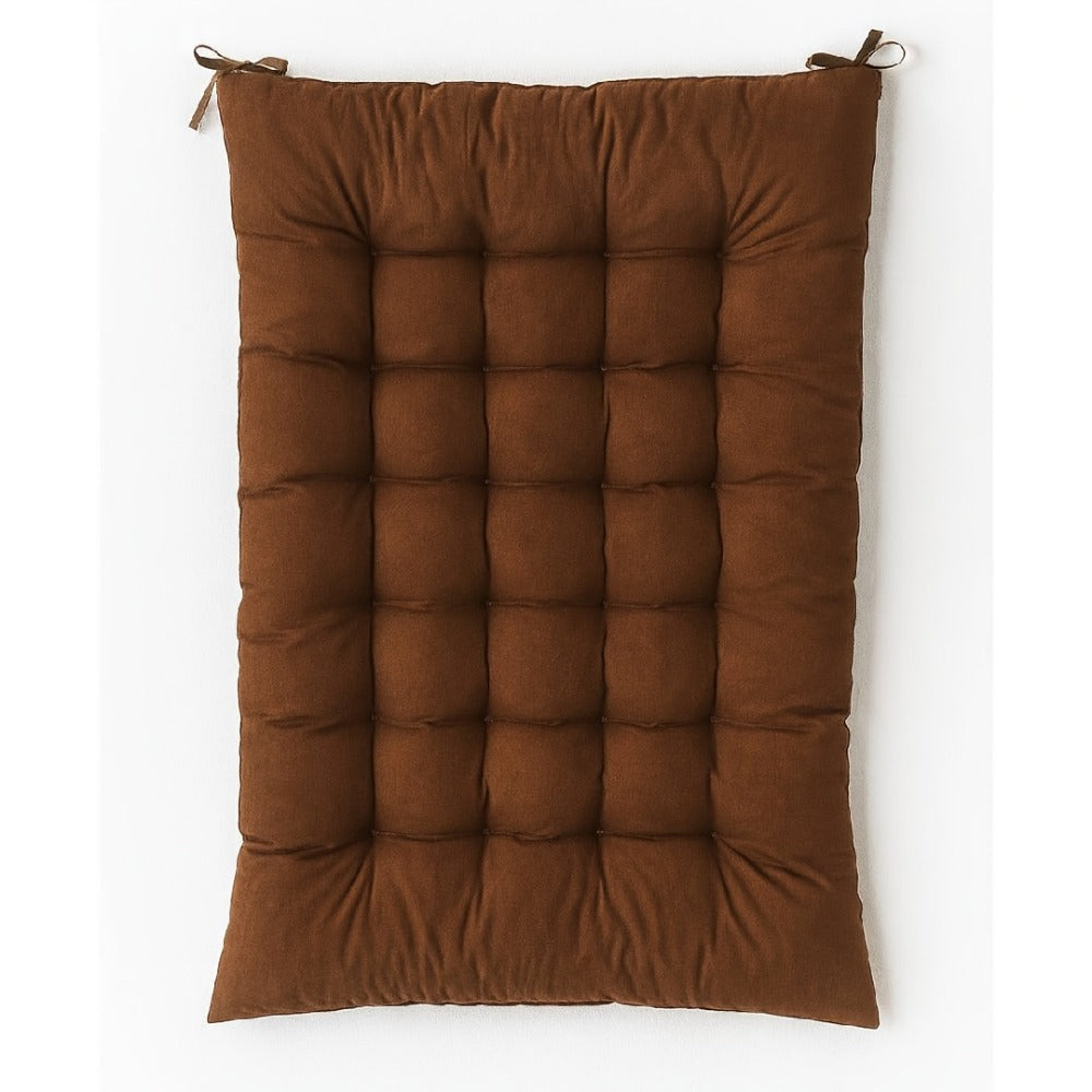 26-Inch Chair Cushion with High Back and Washable Cover for Patio detail image - detail view 3