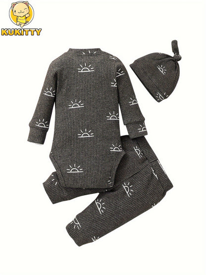 Baby Boys Outfit Set - Long Sleeve