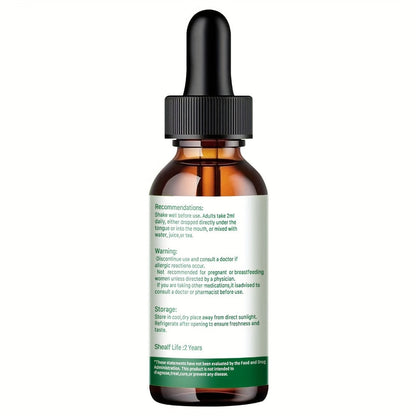 Soursop Liquid Drops 4-in-1 Bitter Concentrate with Black Seed Oil, Ashwagandha & Seaweed – High-Purity Graviola Extract for Immune Defense, Antioxidant & Stress Support | 2 fl oz | 1 or 2 Bottles