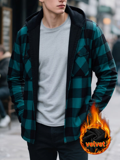 Men's Versatile Fleece Pullover Coat