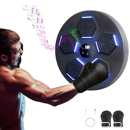 Wall-Mounted Musical Boxing Training Target – Smart Punch Machine with Music & USB-C Charging | Ordinary / Upgrade / Premium