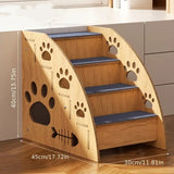 Wooden staircase, four floors
