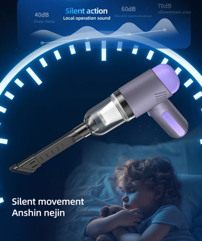 Handheld Car Vacuum Cleaner Wireless 13KPa - 4000mAh USB Rechargeable, Dry Wet Dual-Purpose Blow & Suction, Portable Mini Auto Interior Vacuum for Car Home
