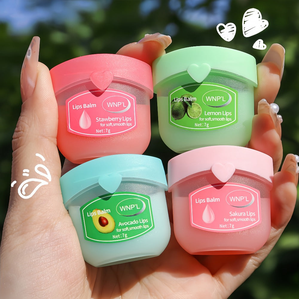 Lip Balm Set 32 Pieces 8 Colors - 24H Hydration Glossy Petrolatum Formula, Long-Lasting Moisturizing Lip Care for Dry Chapped Lips, Gift for Women Friends & Family
