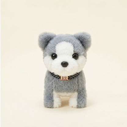 Interactive Walking Plush Pet Toy 9 Styles – Golden Retriever Husky Saint Bernard Kitten Chick Electric Realistic Barking Stuffed Animal, Best Birthday Gift for Toddlers Kids Ages 3+