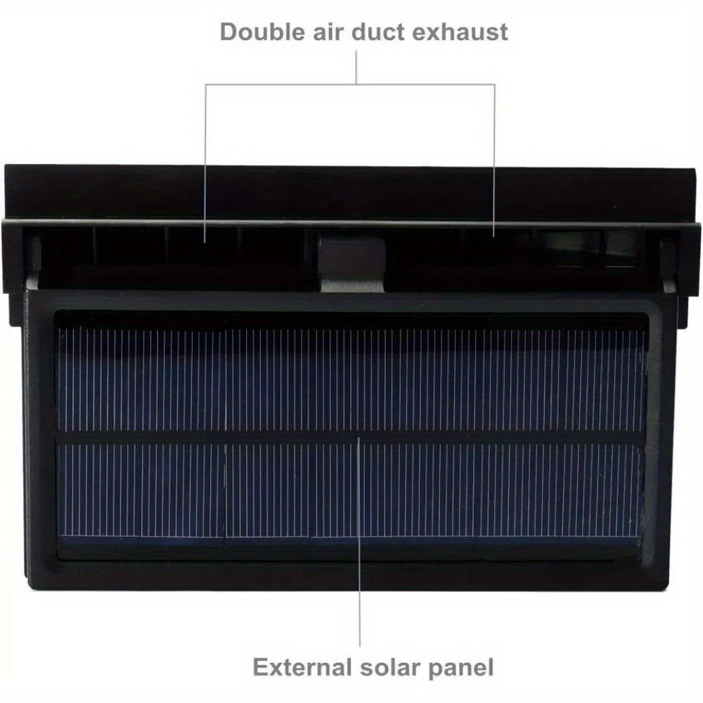 Solar - Powered   Window : Eliminate Smell (Black)