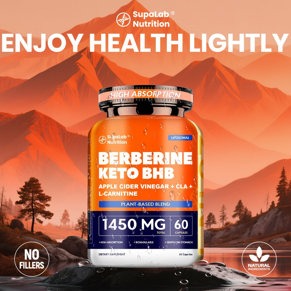 Herbal Weight Loss Capsules with White Kidney Bean & Berberine – Gut Health, Daily Energy & Body Reshape Diet Supplement for Women, 1 Month Supply