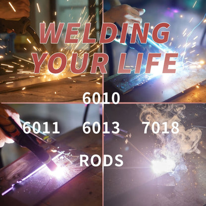 135A 110V MMA Arc Welder Stick Lift TIG 2-in-1 DC Inverter Welder LCD Digital Display Hot Start Thermal Protection Portable Welding Machine
