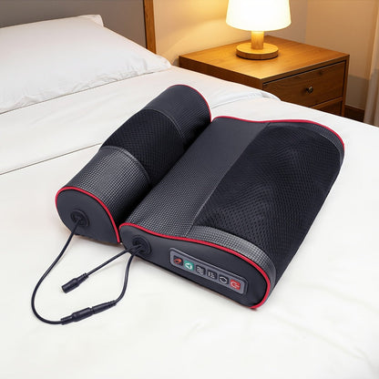Electric Massager for Neck, Shoulder, Back & Foot – Deep Tissue Kneading Point Massage, Cordless Handheld Body Massager, Relaxation Gift for Women Men Mom Dad, Multiple Modes & Intensities