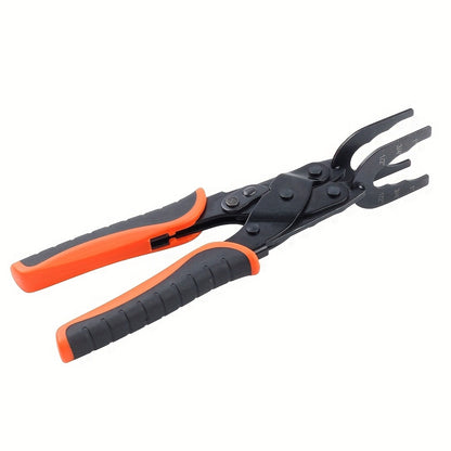 Push to Connect Pipe Disconnect Tool – Quick Release Disassembly Pliers for PEX PVC Copper Fittings 1/2” 3/4” 1” Carbon Steel Ergonomic Handle