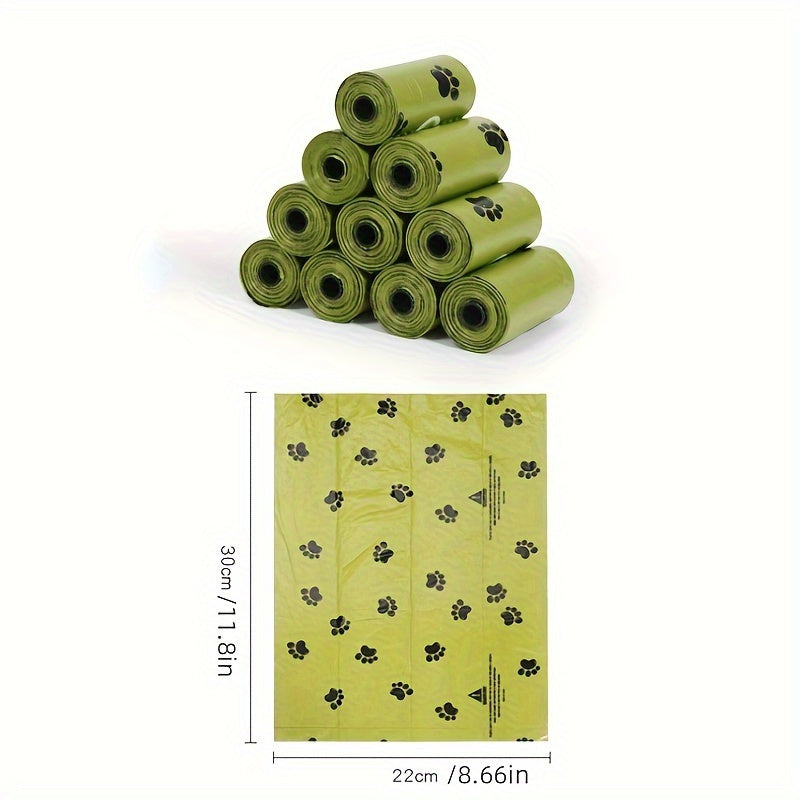 Dog Poop Bags Scented Leak-Proof 210 or 420 Count - 14 or 28 Rolls Pet Waste Bags for Dogs & Cats Odor Control Trash Can Liners Essential Pet Cleaning Supplies