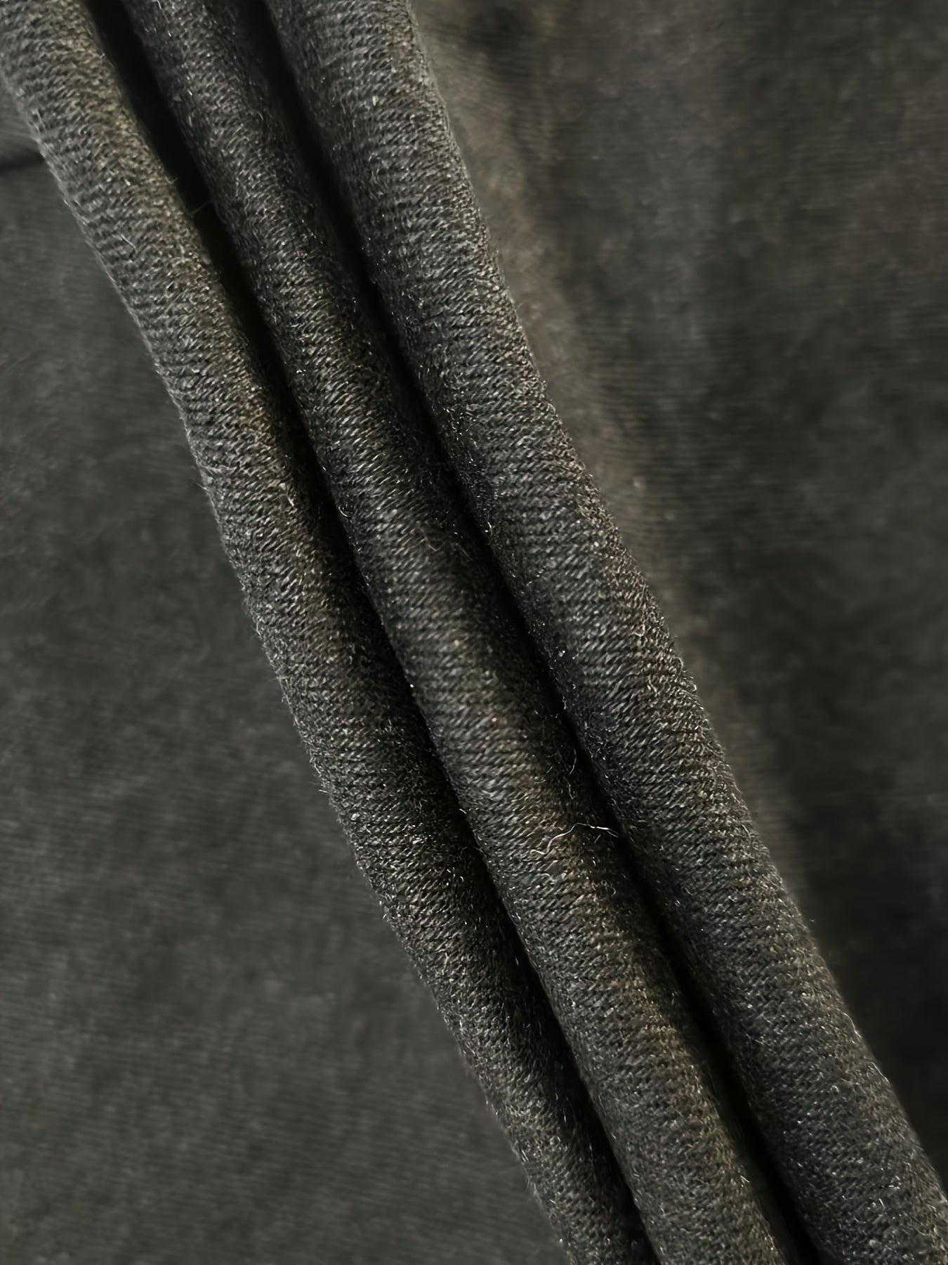 Men's Skinny Jeans - Black Denim Clean Finish
