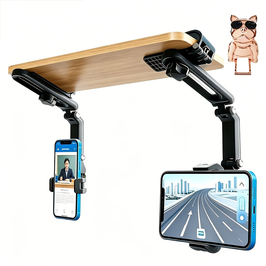 Trendy Car Mobile Phone Stand Multi-Functional Car Navigation Stand Mobile Phone Holder General Automotive Supplies Additions, Christmas, Festival, New Year'S Gift
