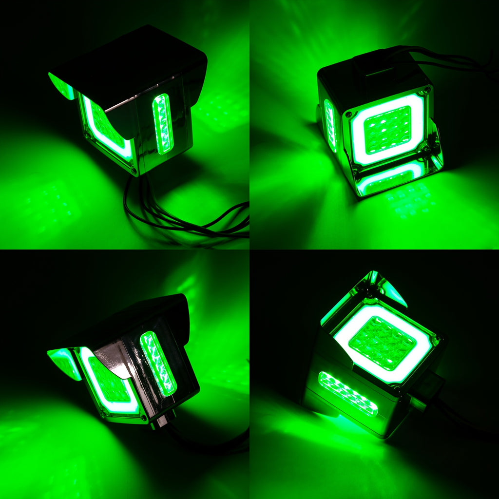 Truck Side Lights, Indicator Lights, Side Lights, LED Lights, Signal Lights, Car Lights, Square Lights
