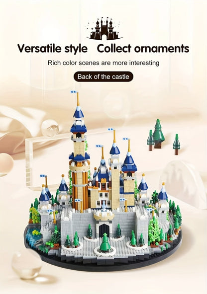 3600PCS Princess Castle Building Blocks Fairytale Palace STEM Micro Brick Architecture Kit for Girls Ages 8+ – Creative Birthday Christmas Valentine's Day Gift, Home Room Decor Display Piece