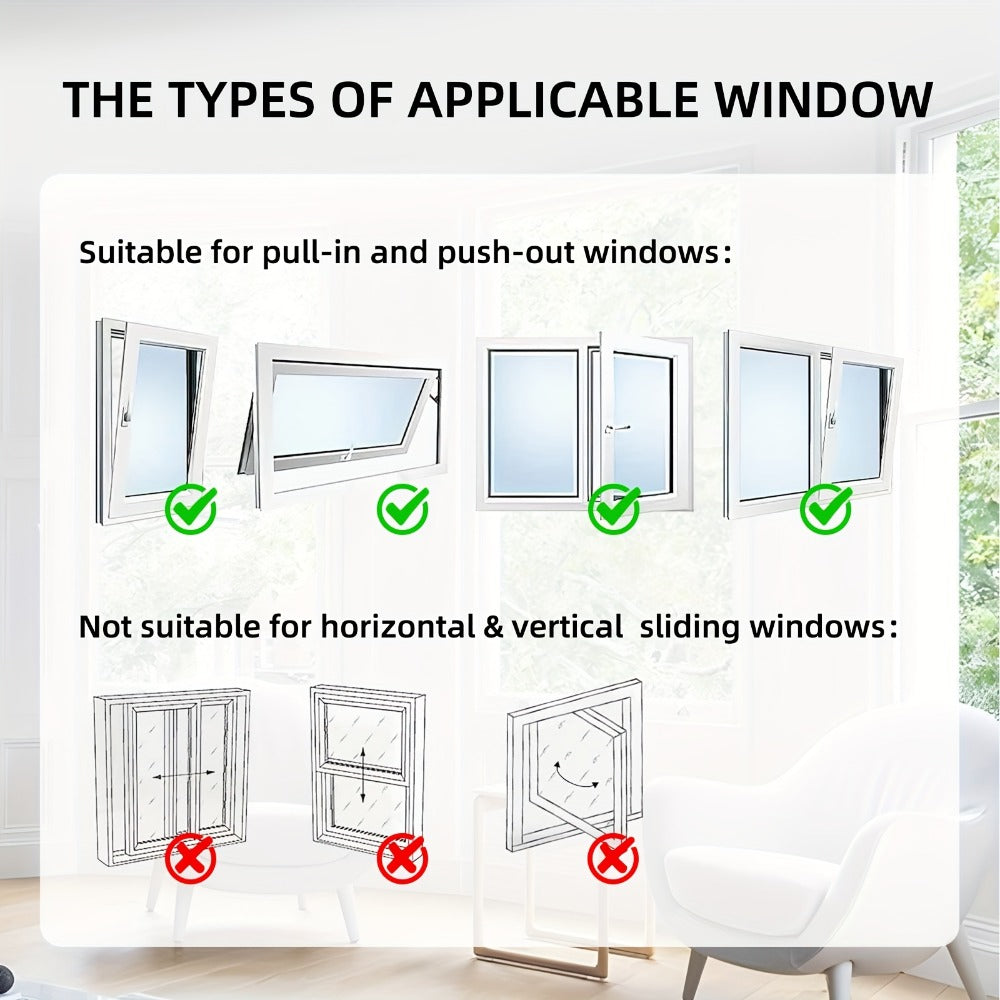 Portable AC Window Sealing Strip Universal | Adjustable Air Conditioner Exhaust Hose Seal Kit with Zipper & Adhesive | 4M 5M 220" 236" Sizes for All Portable Air Conditioners