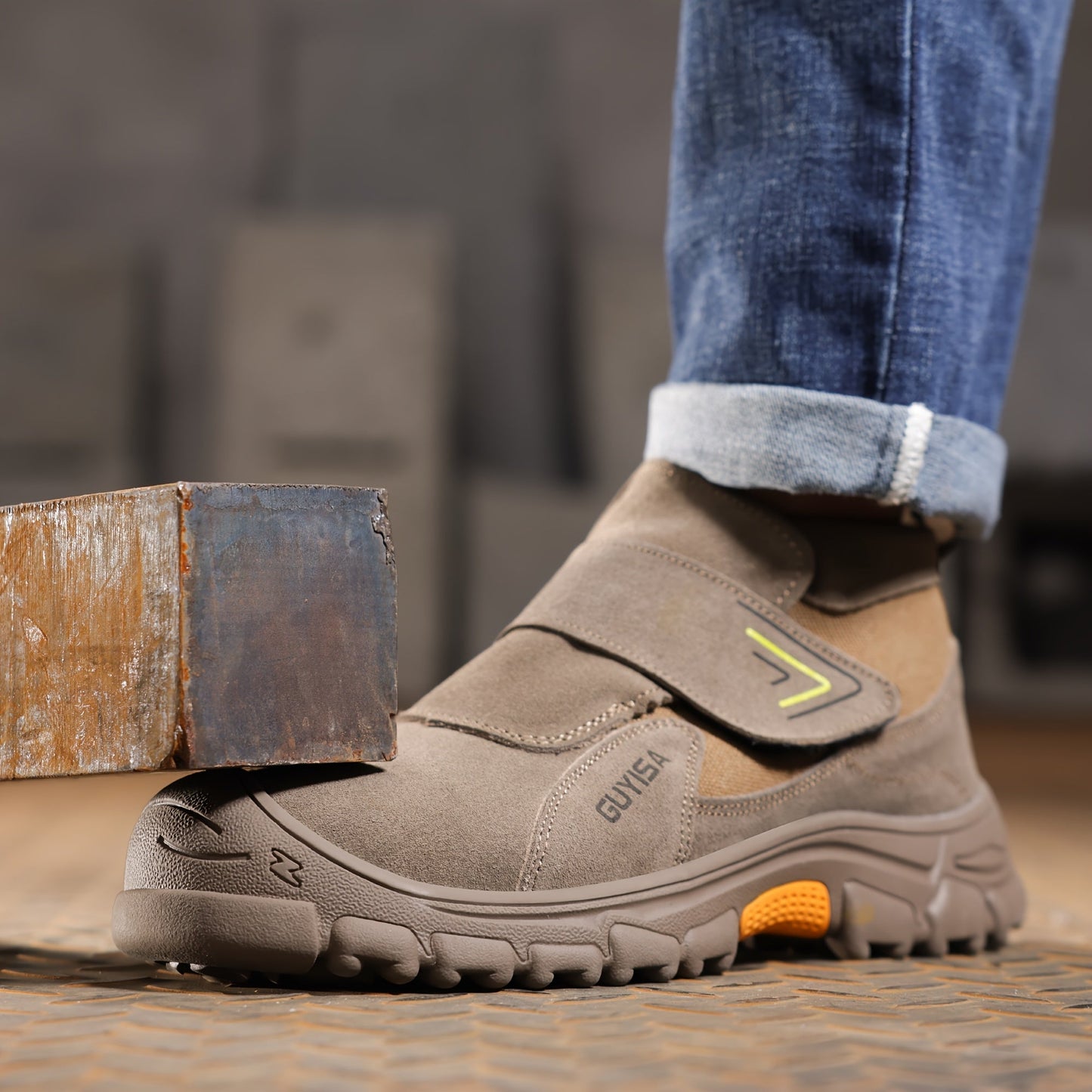 Men's Work & Safety Shoes - Steel Toe Protection