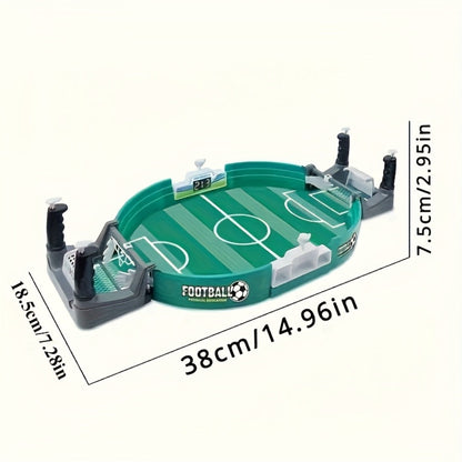 Table Football Game for Kids & Adults – 2-Player Tabletop Soccer Duel Board Game, Family Fun Indoor Game Night Gift for Boys Girls Teens, Desktop Foosball Game with Balls