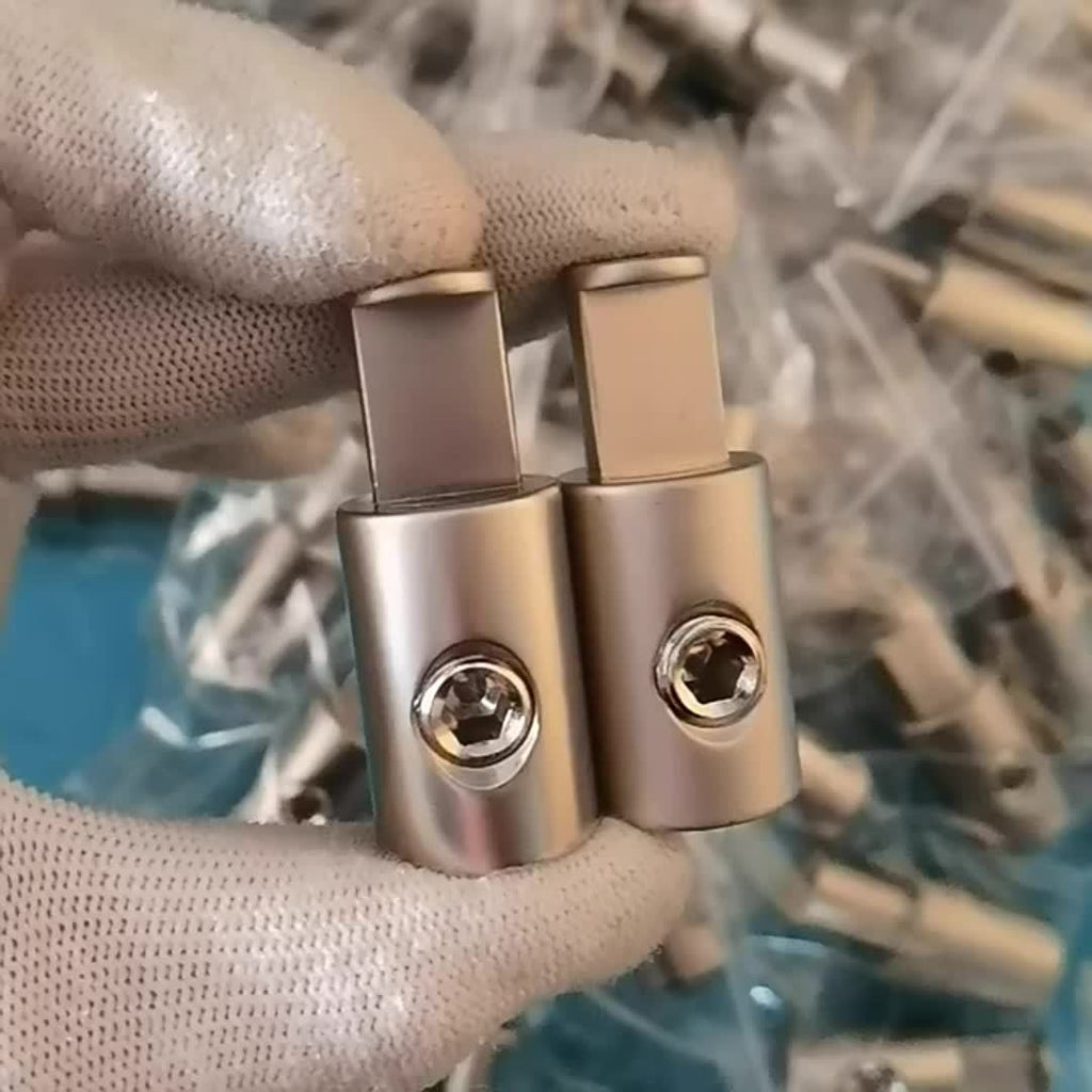 2pcs Car Audio Wire Terminal Blocks, High Power & Ground 1/0 to 1/0 Gauge Amplifier Input Reducers Plug, Allen Screw Clamping for Power & Ground Cables, Easy Install Car Audio Accessory