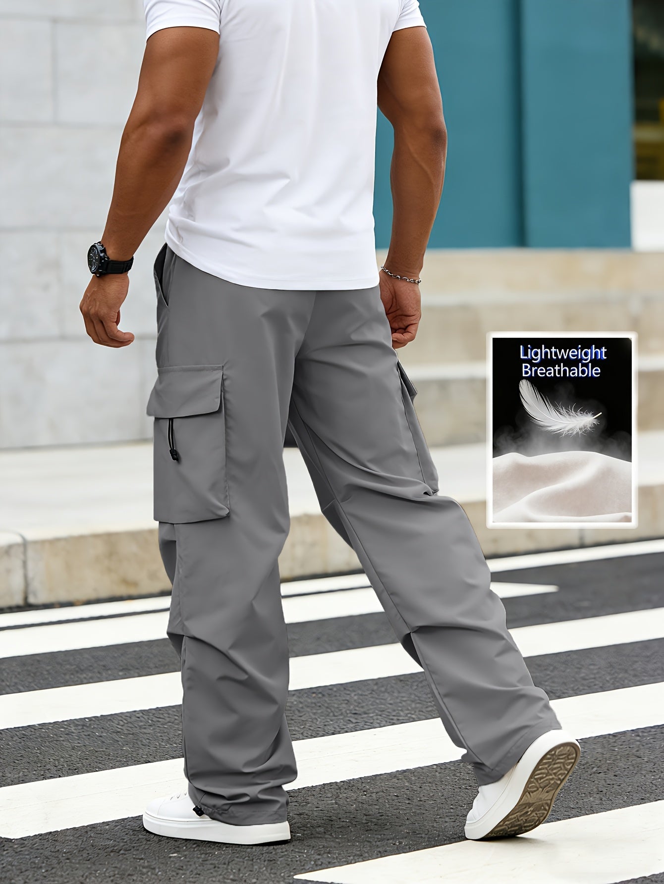 Men's Cargo Pants - Quick Dry With Pockets Travel Style 384741