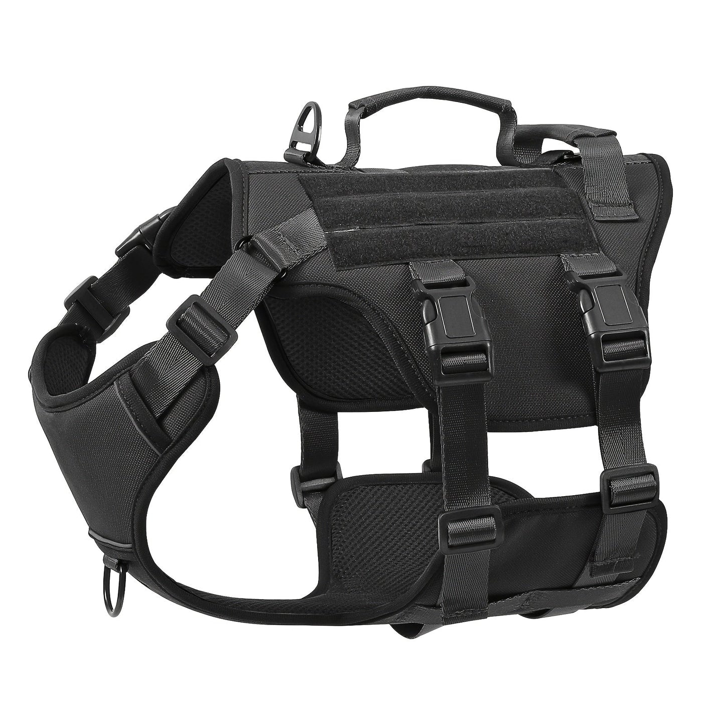 Escape Proof Dog Harness Soft Padded Full Body Vest – Reflective Adjustable No-Pull Harness with Lift Handle & Leash Clip for Large Dogs, S–XL, 6 Colors